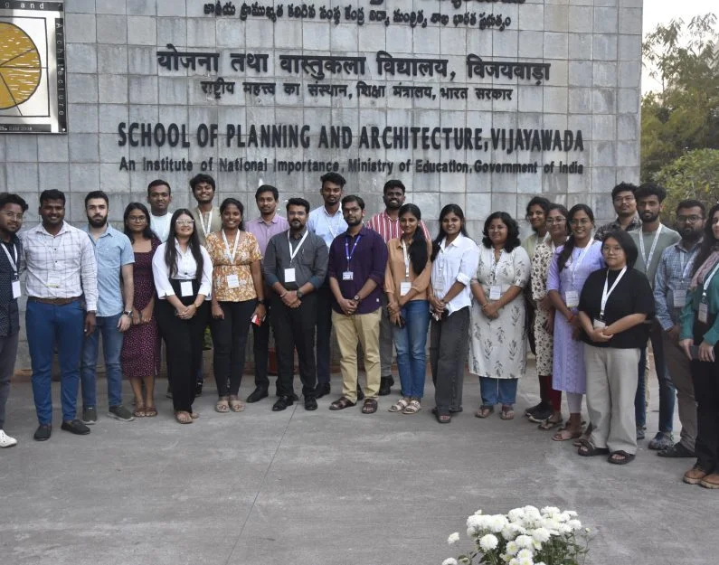 Group Photo — School of Planning and Architecture, Vijayawada